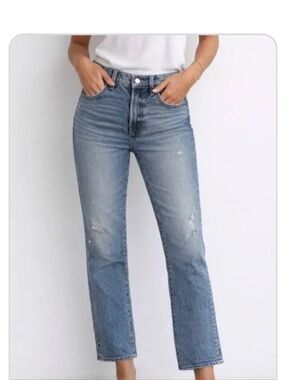 Pistola High-Rise Light Blue Women's Straight Jeans